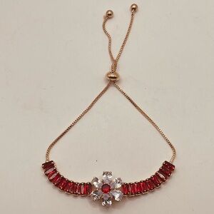 Gold plated Bracelet for women adjustable design